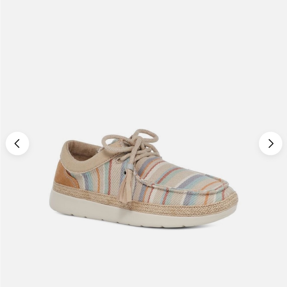 NWT Sanuk Shaka Lite SL Blanket Striped Shoes Women’s 9